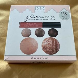 NIB Laura Geller Glam on the Go Travel Palette